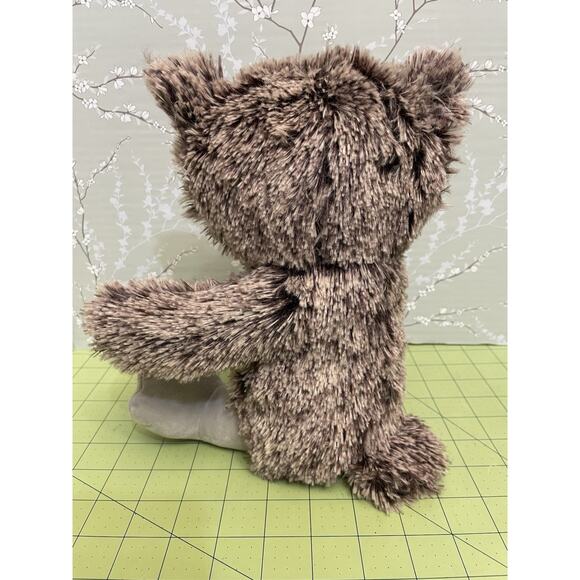 Progressive Plush 10" Calvin Owl Stuffed Animal 2021 Embroidered Eyes Soft Toy - Picture 3 of 9